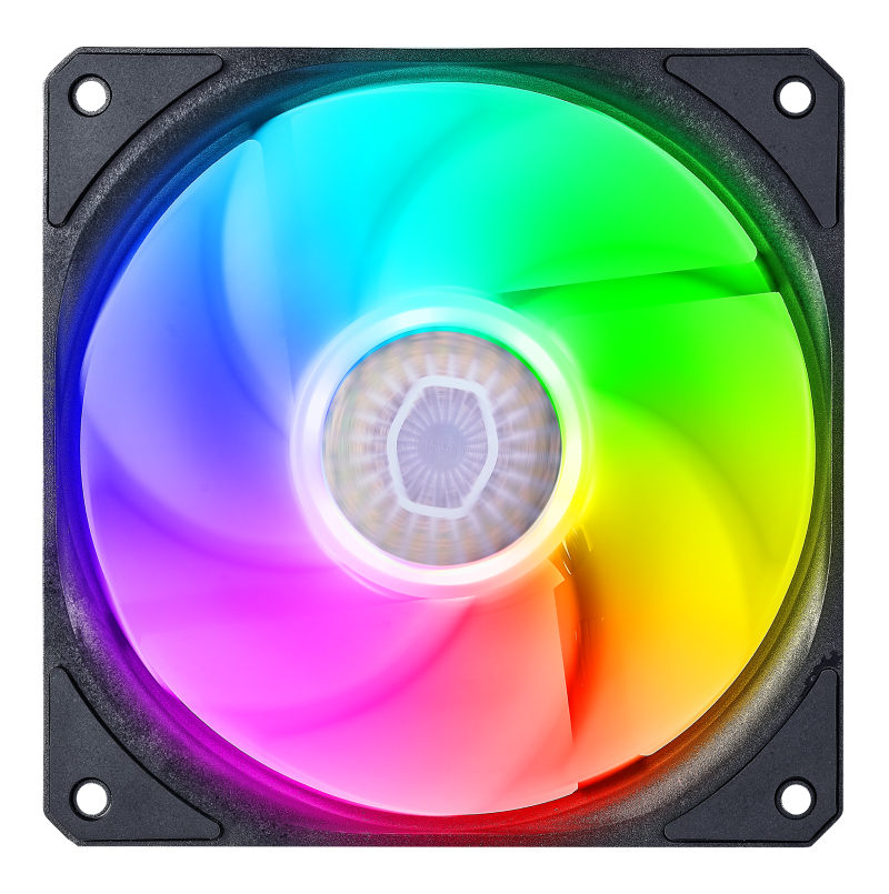 Cooler Master MFX B2DR 18NPA R1 CM SICKLEFLOW 120 PWM ARGB Reverse Fan - High Performance PC Cooling for Gaming Rigs & PC Builds (2 Year Warranty)