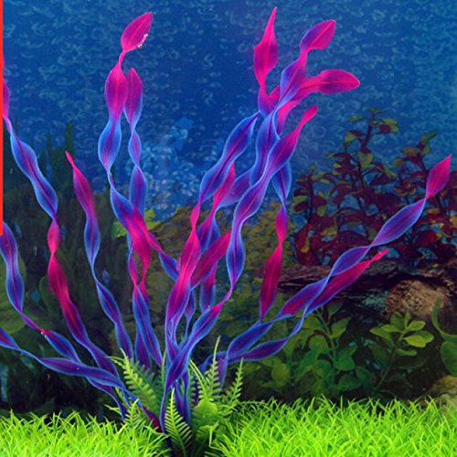 Natural Aquarium Decorations - WPCWRQD Fish Tank Plants & Creature Ornaments for Underwater Landscape | Perfect for Freshwater & Saltwater Aquariums, Home & Office Decor