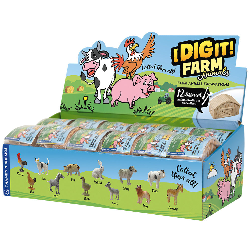 Farm Animals Toy Set - 24 Piece Educational Playset for Kids | Perfect for Preschool Learning, Farm-Themed Parties & Imaginative Play