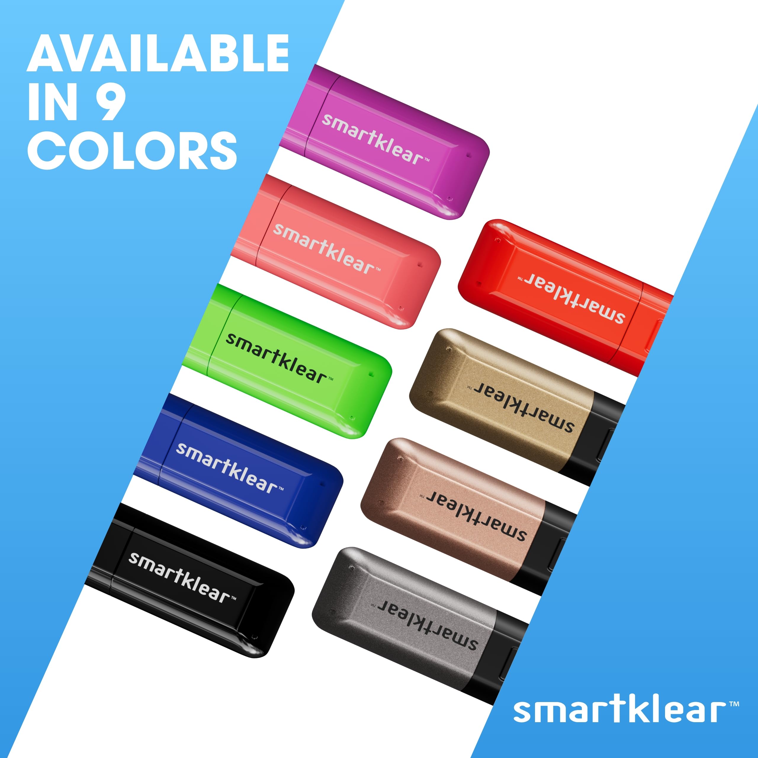 SmartKlear Smart Phone Screen Cleaner - Premium Carbon Microfiber Technology for iPhone, Android & All Devices - Purple (1 Pack) - Perfect for Home, Office & Travel Use