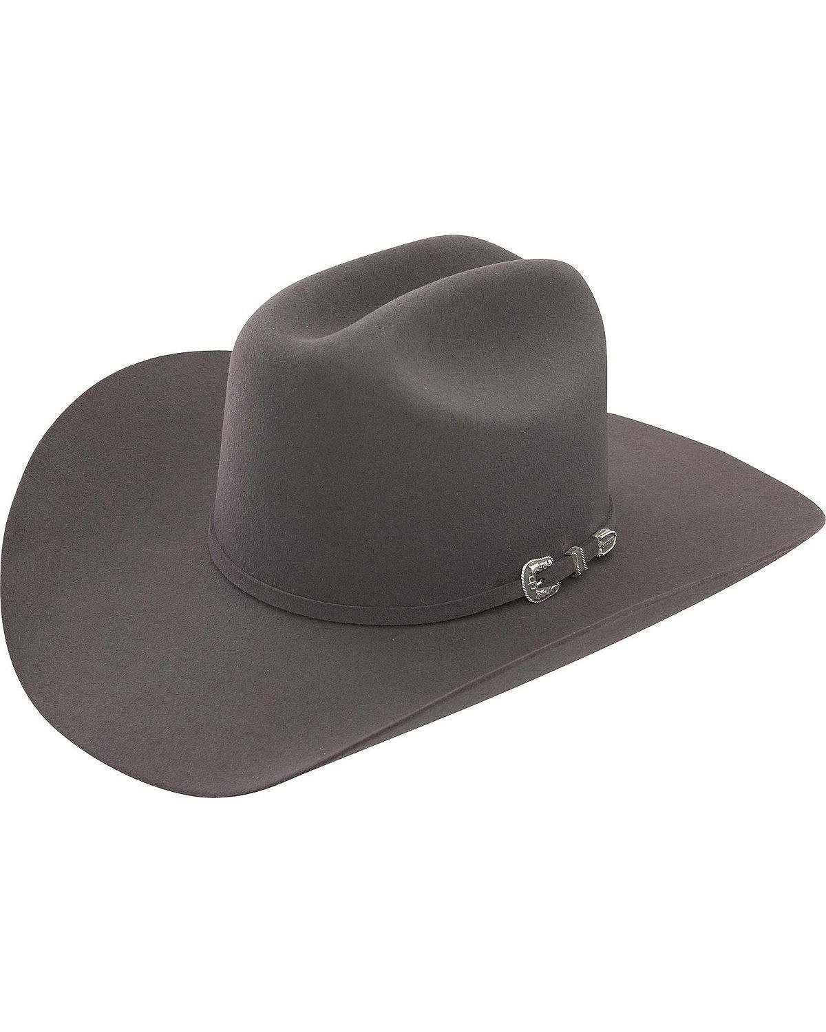Stetson Men's Skyline Hat - Classic Western Cowboy Hat for Outdoor, Rodeo & Casual Wear - Durable Felt Construction & Sun Protection