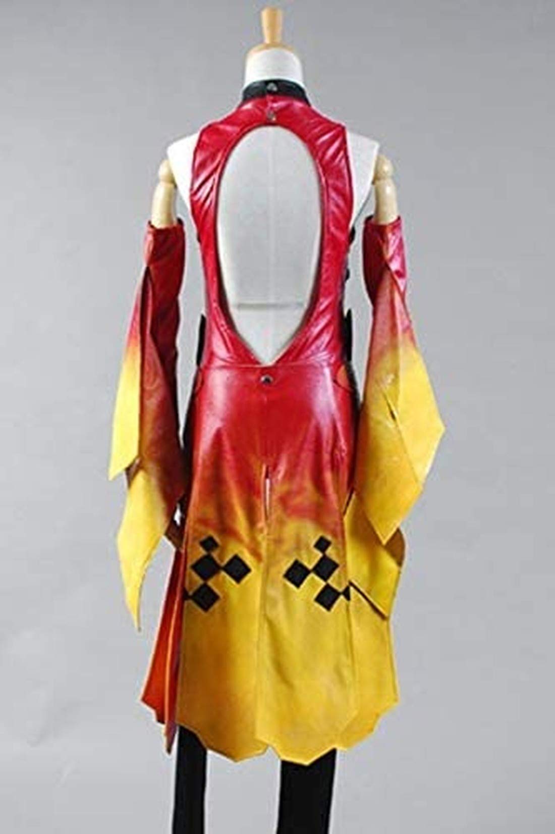Guilty Crown Yuzuriha Inori Cosplay Costume - Anime Goldfish Dress Full Set for Halloween, Conventions & Themed Parties