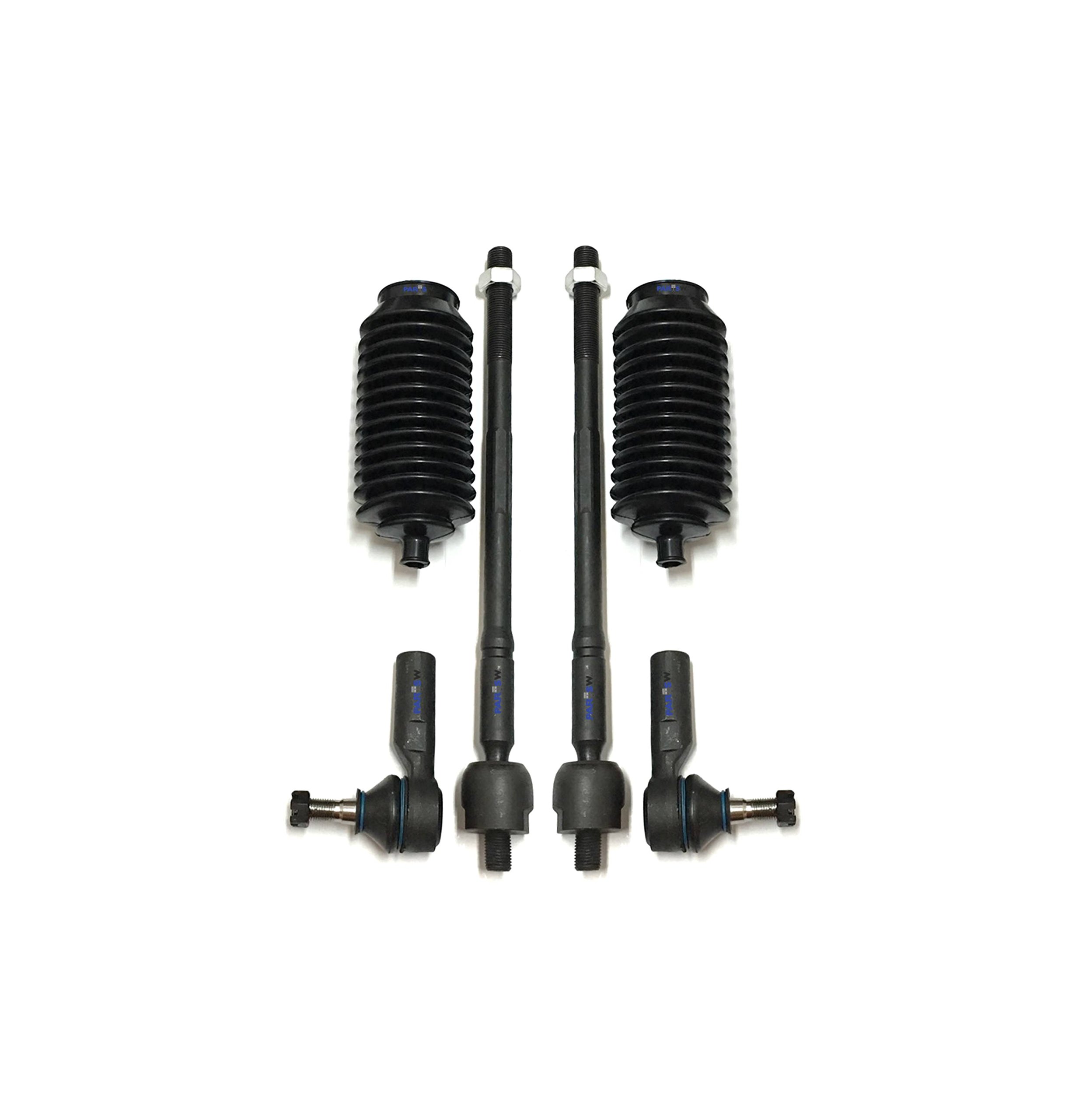 12-Piece Suspension Kit for Lexus ES300/Toyota Avalon/Toyota Camry - Front Lower Control Arms, Ball Joints, Sway Bar End Links, Rack & Pinion Bellows, Inner & Outer Tie Rod Ends - Perfect for Smooth Ride & Handling Replacement