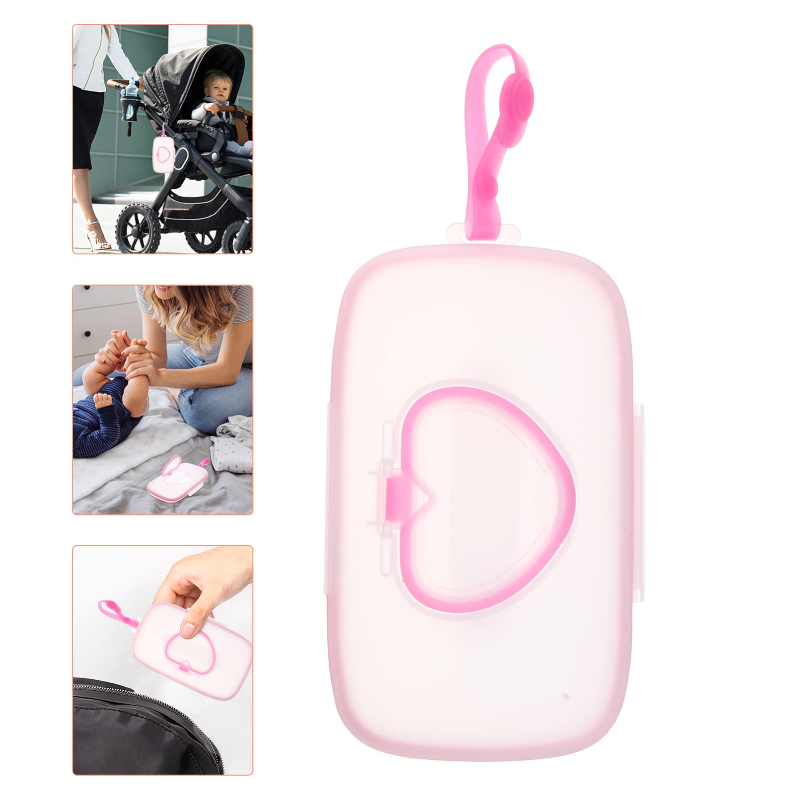 Baby Wipes Dispenser & Storage Box - Portable Travel Tissue Case for Strollers, Diaper Bags & On-the-Go Parents | Perfect for Outdoor Adventures, Baby Care & Home Use
