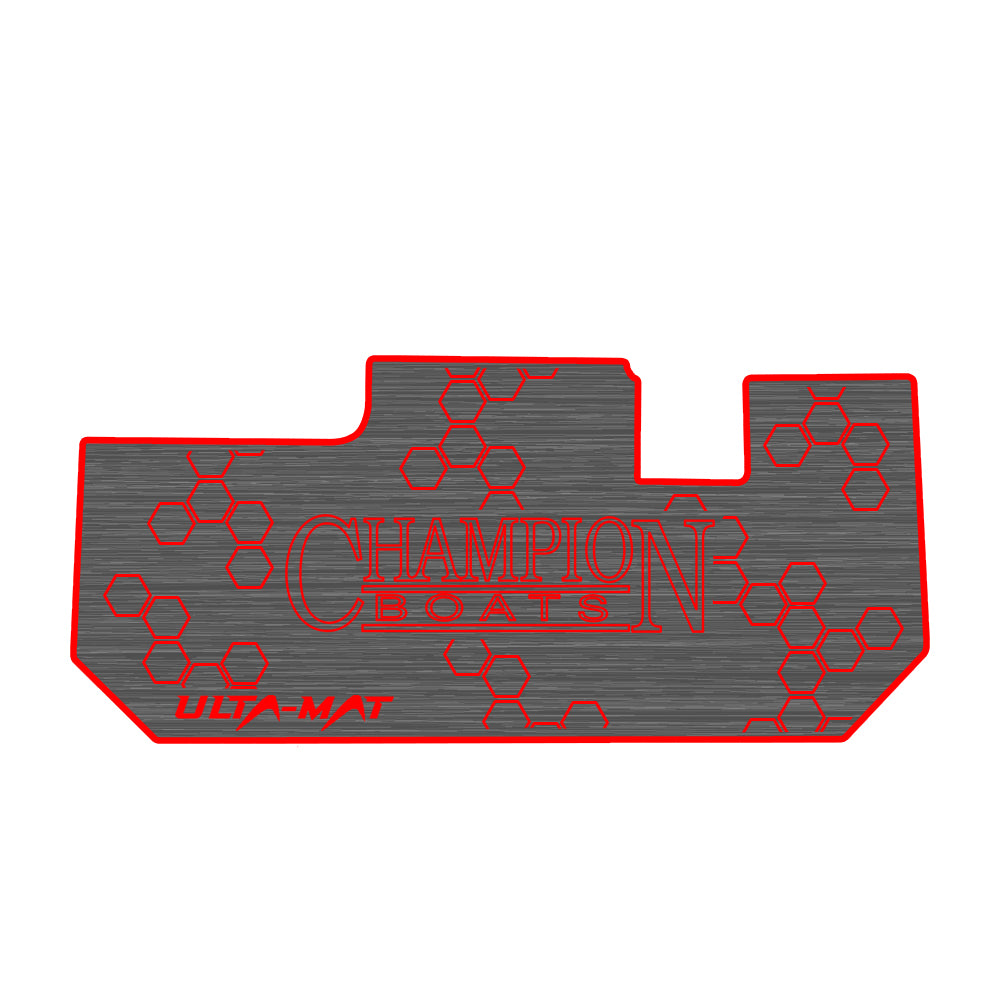 Hennessey Outdoors Ulta Mat Non-Slip Boat Flooring - 2005 Champion 198 Cockpit Kit - Perfect for Fishing, Boating & Marine Applications