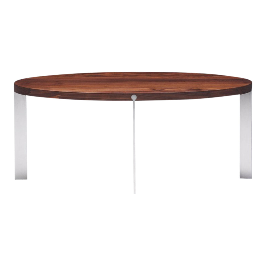 AK960/AK970/AK980 Modern Coffee Table - Mid-Century Style Wooden Living Room Table with Storage Shelf - Perfect for Small Spaces, Apartments & Home Decor
