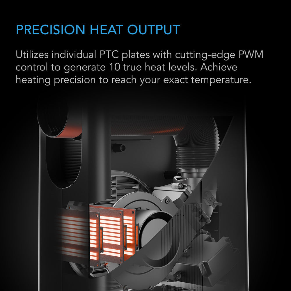 AC Infinity Thermoforge T3 Smart Fan System (AC SFT3) - Quiet Cooling for Home Grow Tents, Hydroponics & Indoor Gardening