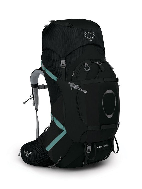 Osprey Ariel Plus 60 Women's Backpacking Pack - Lightweight Hiking Backpack for Outdoor Adventures, Travel & Camping