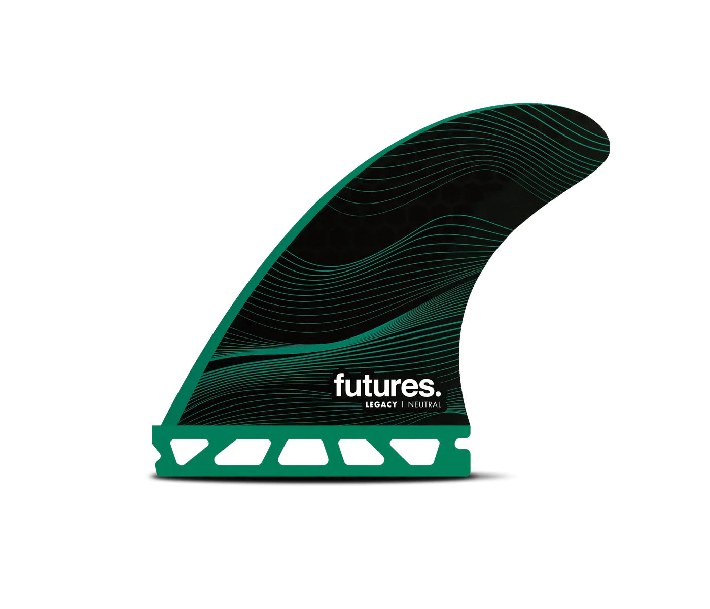 F6 Legacy Series Thruster Fins - Medium Size for Surfing, Bodyboarding & Water Sports | High-Performance Surf Fins for All Wave Conditions
