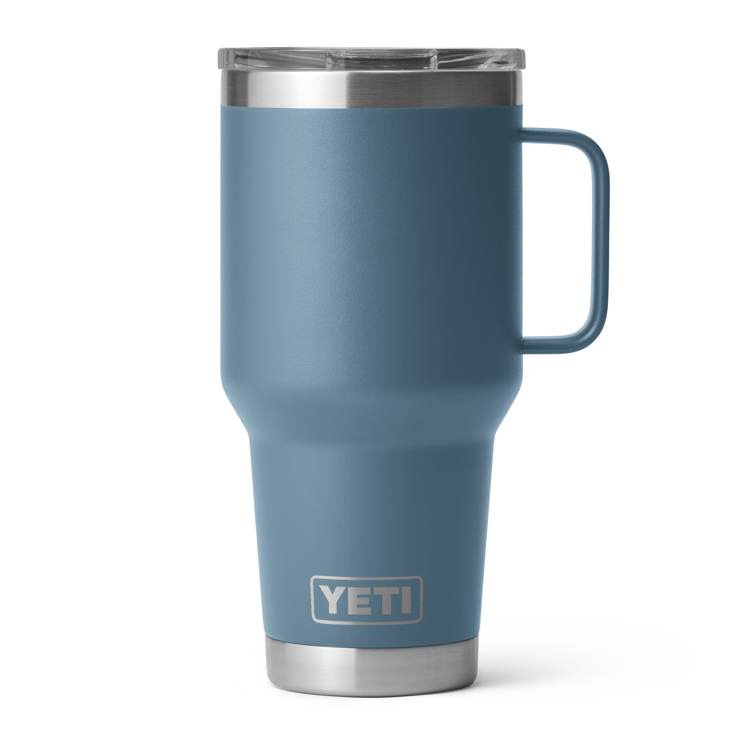Yeti Rambler 30 oz Stainless Steel Travel Mug with Lid - Nordic Blue - Insulated Tumbler for Hot & Cold Drinks - Perfect for Camping, Commuting & Outdoor Adventures