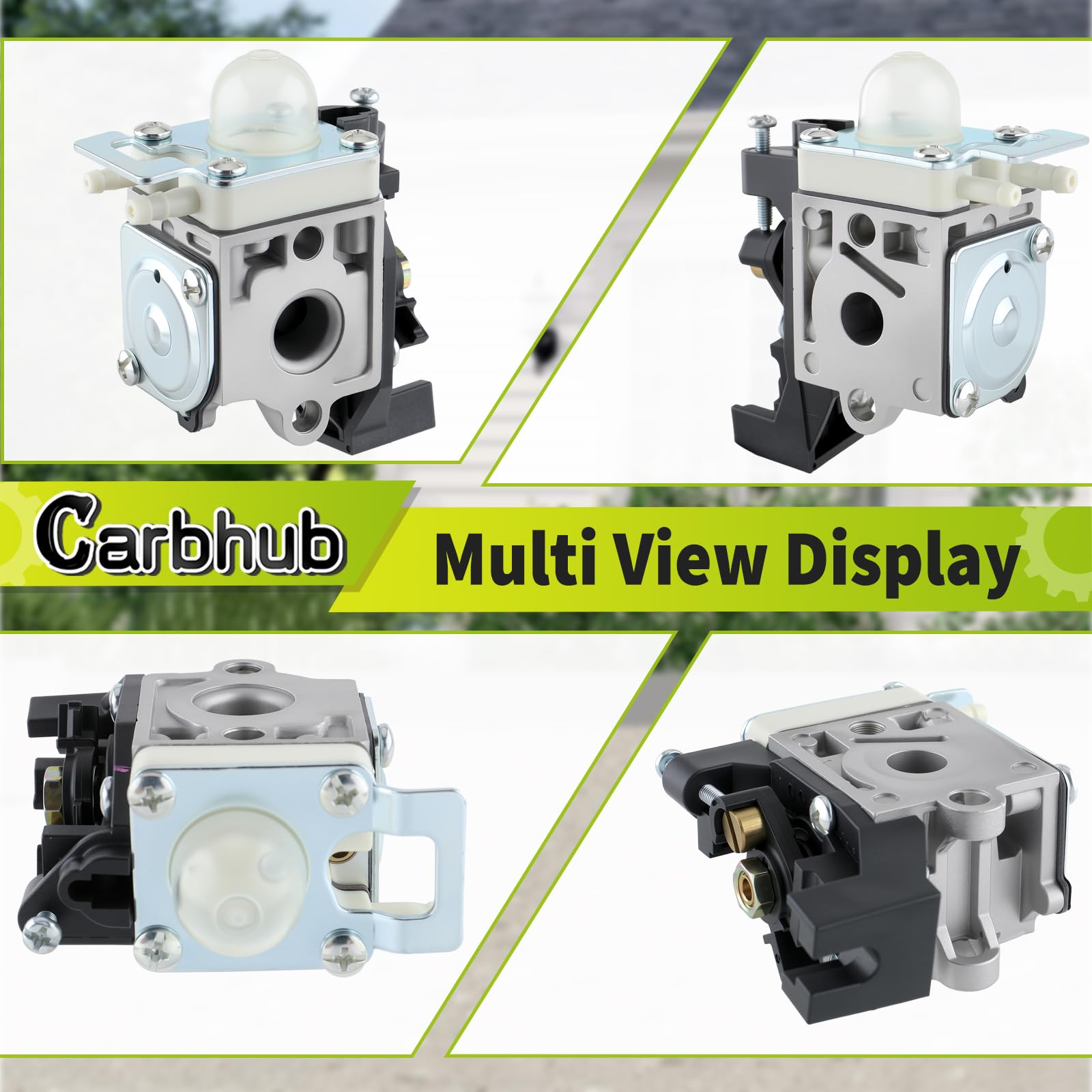 Premium Carburetor RB-K92A for Zama RB-K92/RB-K92A - Compatible with Echo HC152 & Shindaiwa DH232/DH235/HT232 Hedge Trimmers - Replacement Parts A021001671, A021001672, A021001673, A021004740 - Perfect for Landscaping & Garden Maintenance