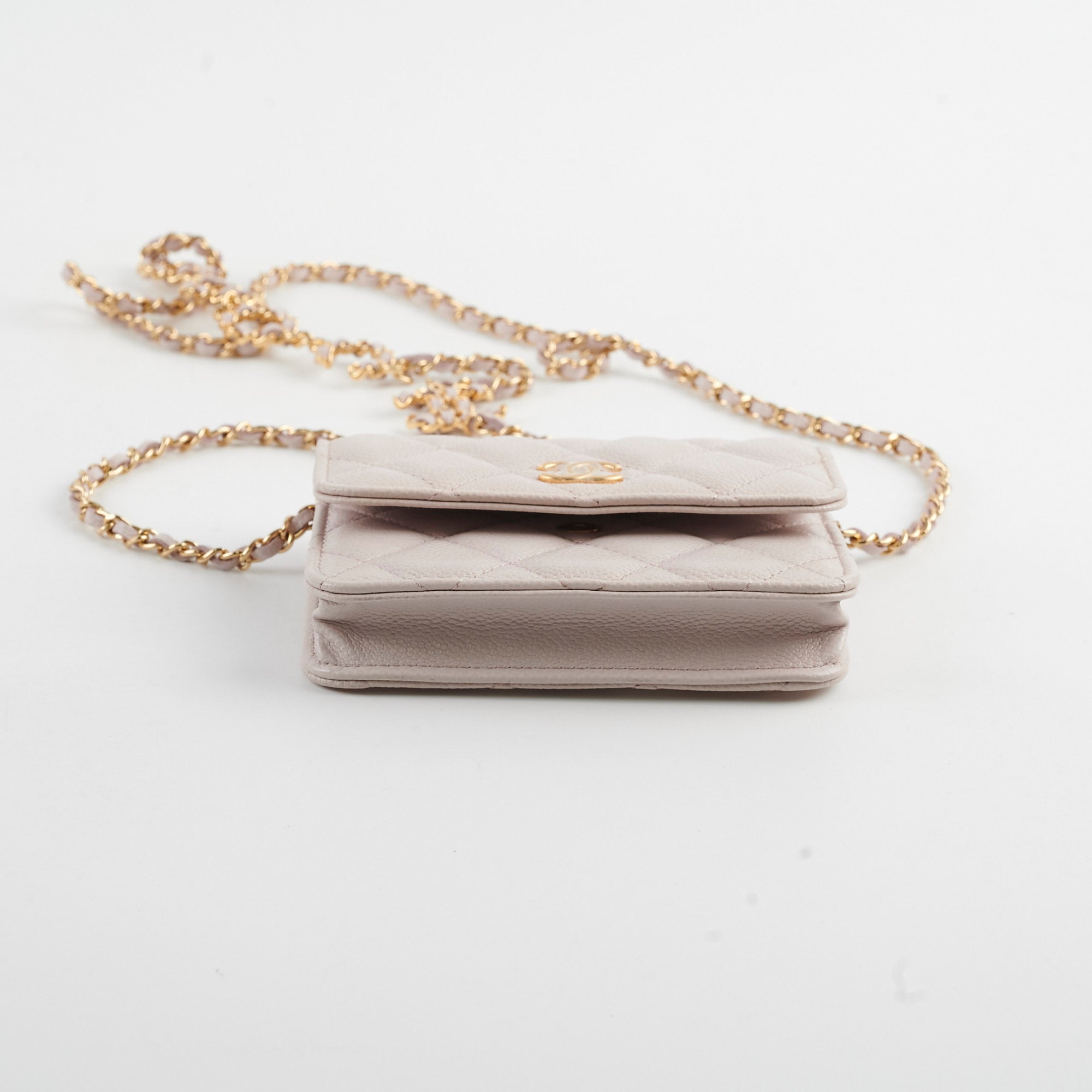 Chanel Micro Chain Pink Caviar Crossbody Bag Series 31 - Luxury Designer Handbag for Women, Perfect for Parties, Dates & Everyday Use
