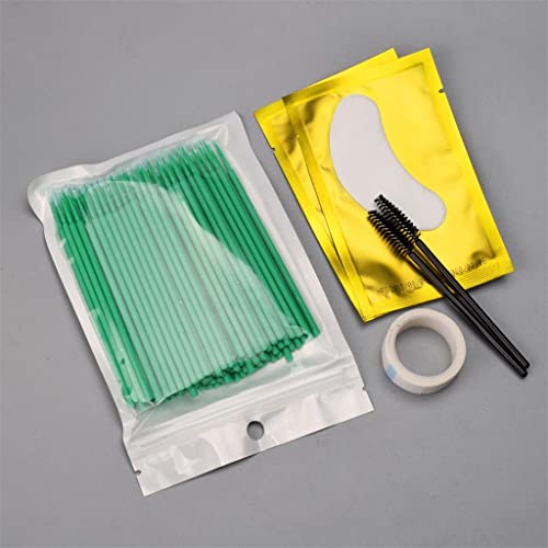 Professional 4-in-1 Eyelash Extension Kit for Beginners - Lash Grafting Tools with Green Case | Perfect for Salon, Home Use & DIY Lash Extensions