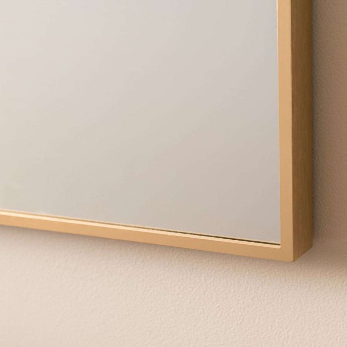 Tait Metal Arch Mirror - Gold Full Length Floor Mirror for Bedroom, Living Room, Entryway & Dressing Room Decor