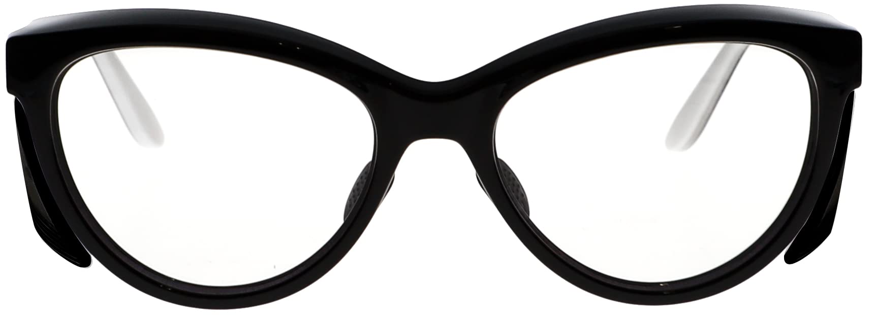 Radiation Protection Glasses T9730 - Stylish Cat Eye Lead Glasses for X-Ray & Dental Safety (Black/White) | Perfect for Medical Professionals, Radiology Techs & DIY Home Projects