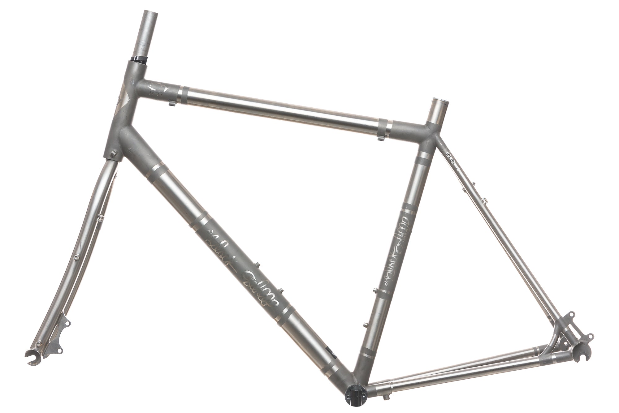Custom Titanium Disc Road Bike 55cm - Lightweight & Durable for Commuting & Racing | Perfect for Urban Rides & Long-Distance Cycling