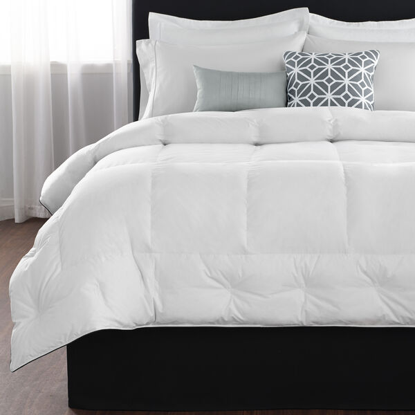 Restful Nights Down Alternative Comforter - Hypoallergenic Duralux Synthetic Fiberfill Bedding for All Seasons | Perfect for Master Bedroom, Guest Room & Dorm Comfort
