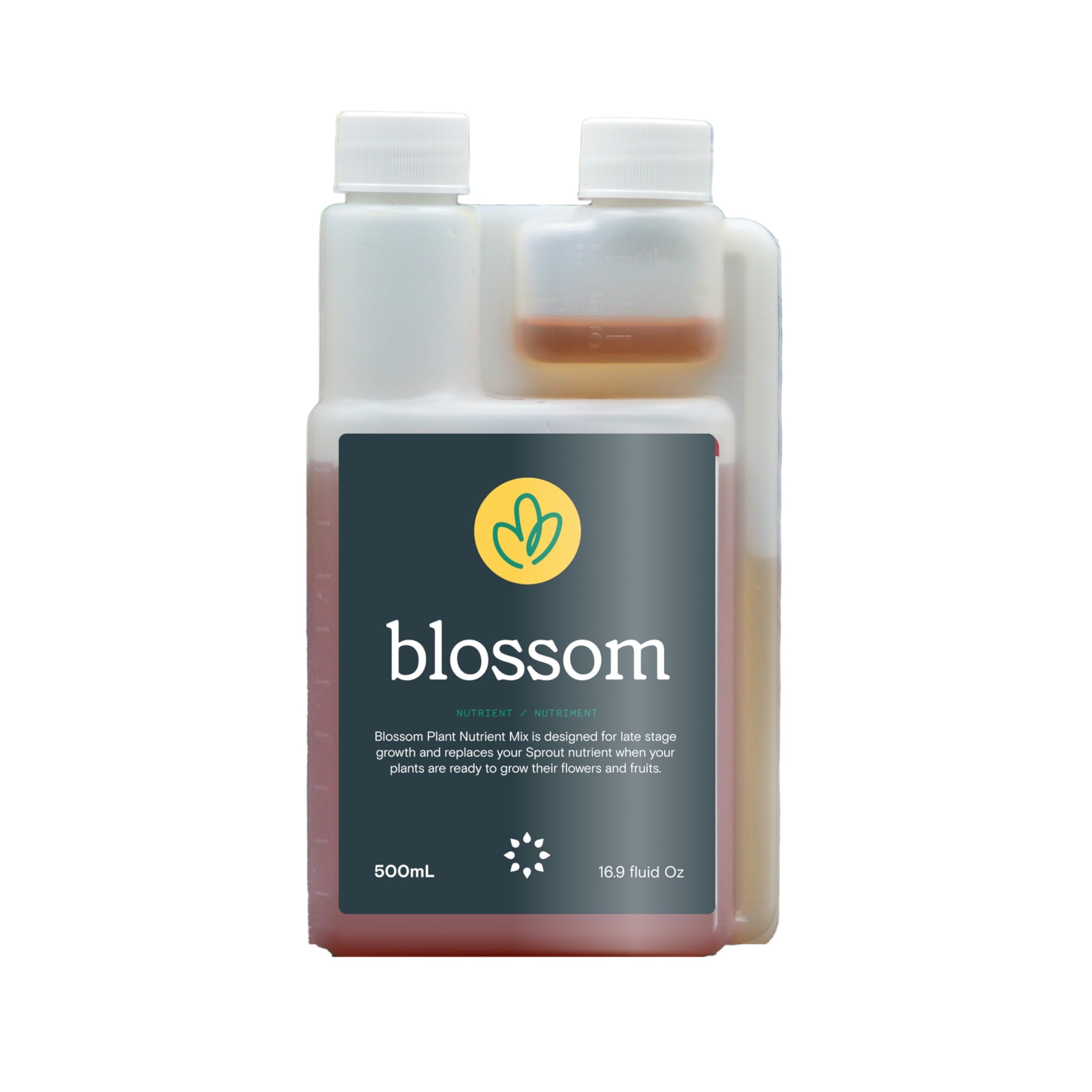 Rise Gardens Blossom Nutrient - Premium Hydroponic Plant Food for Maximum Growth in Indoor Gardens (16.9 oz) | Ideal for Hydroponic Systems, Vertical Farming & Home Gardening