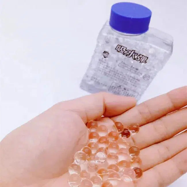 40,000Pcs 7-8MM Water Gel Balls for Gel Blaster Guns | Reusable Water Beads for Outdoor Shooting Games & Backyard Target Practice