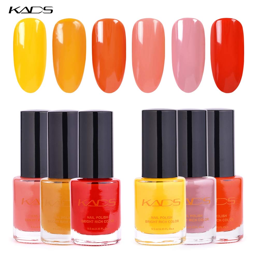 KADS Oil Jelly Nail Polish Set - 12 Colors Gel Nail Polish Kit for Manicure & Pedicure - Long Lasting, Non-Toxic, Waterproof Nail Art Design - Perfect for Home Salon, Party, Wedding & Gift Giving
