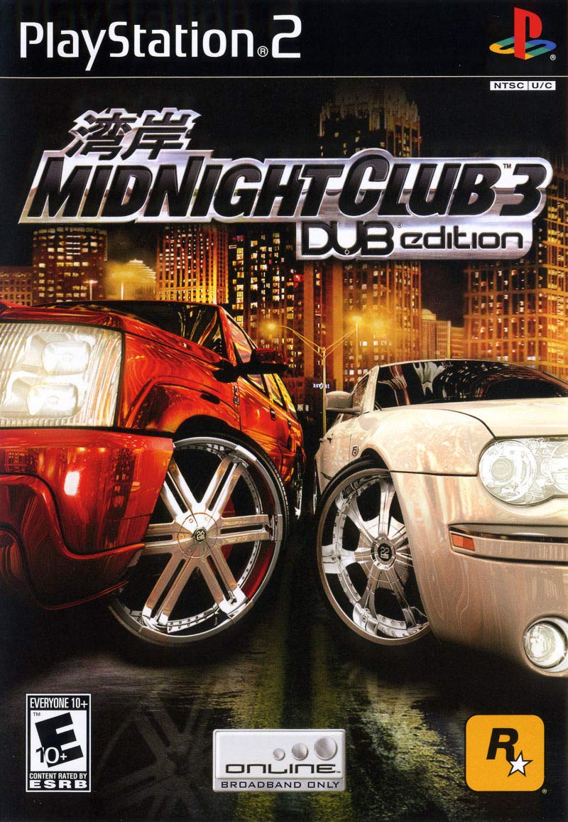 Midnight Club 3: DUB Edition - PlayStation 2 Racing Game | Street Racing & Car Customization | Perfect for Gaming Nights & Retro Gaming Enthusiasts