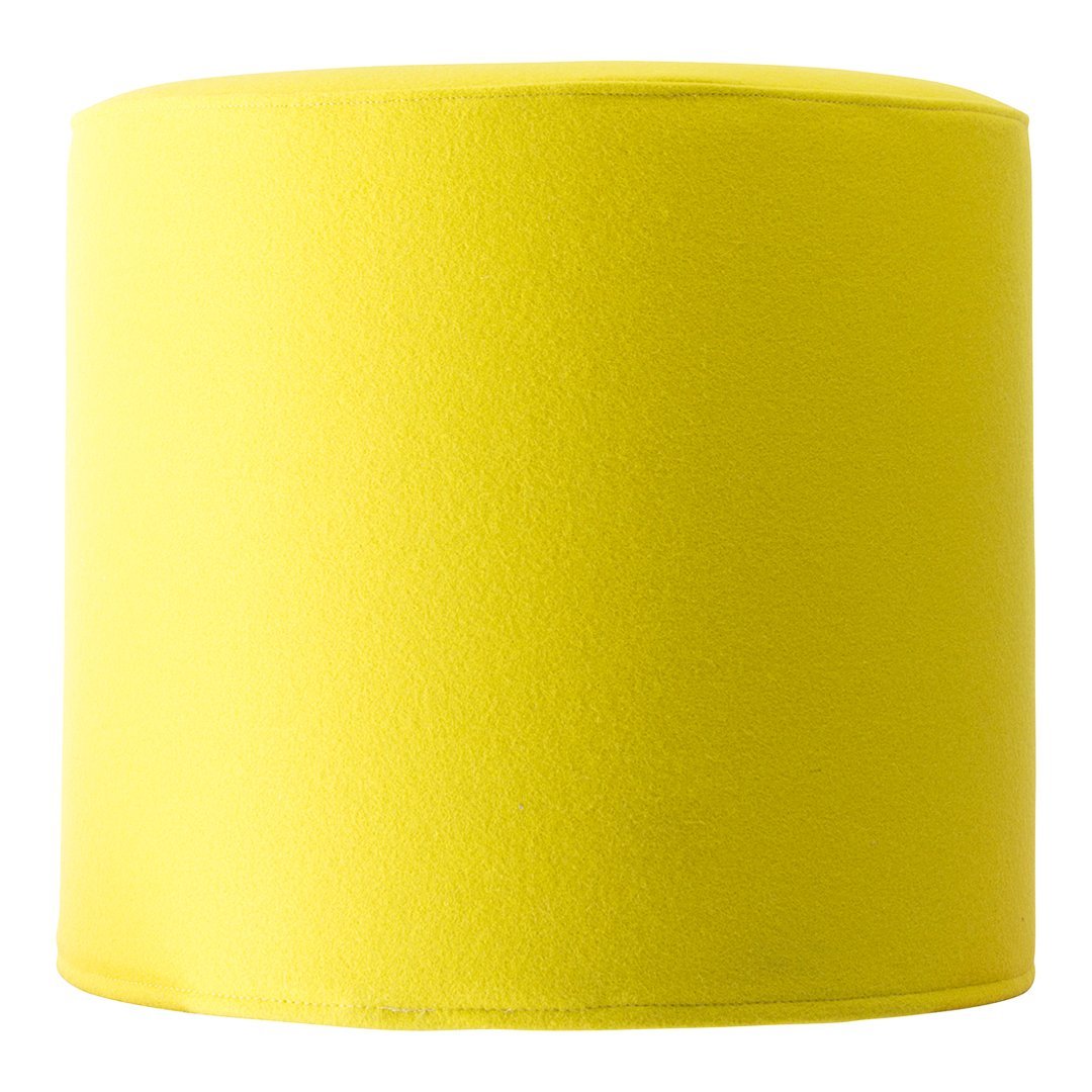 Softline Drum Pouf Ottoman - Round Floor Cushion for Living Room, Bedroom & Nursery - Versatile Seating & Footrest - Plush & Comfortable - Perfect for Relaxing, Lounging & Decorating