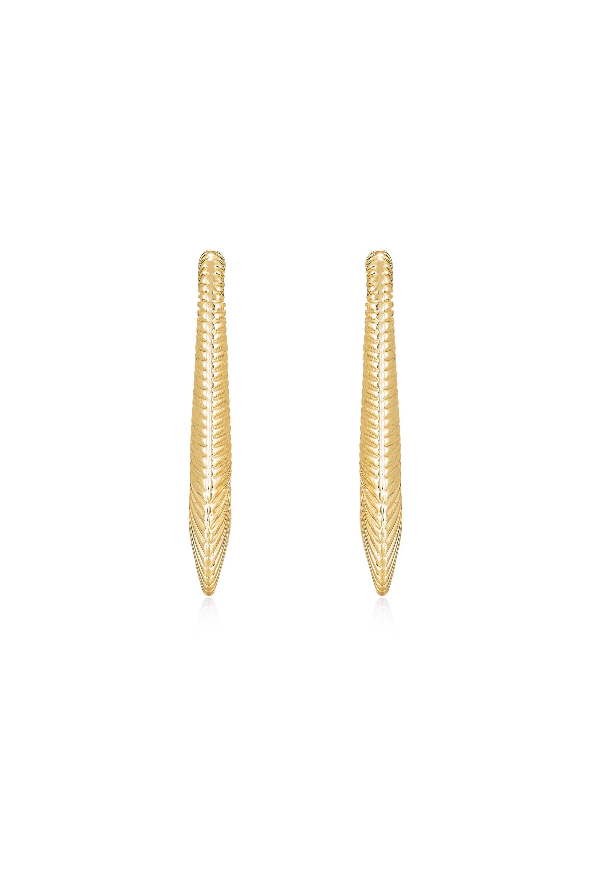 Cleopatra Inspired Hoop Earrings - Gold Egyptian Style Jewelry for Women | Perfect for Costume Parties, Date Nights & Boho Fashion