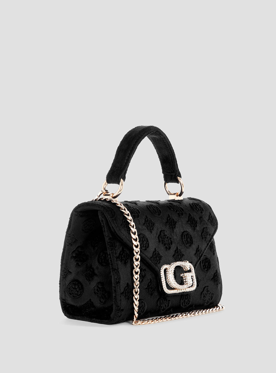 Zalina Black Logo Top Handle Handbag for Women - Stylish and Durable Leather Purse for Work, Shopping & Daily Use