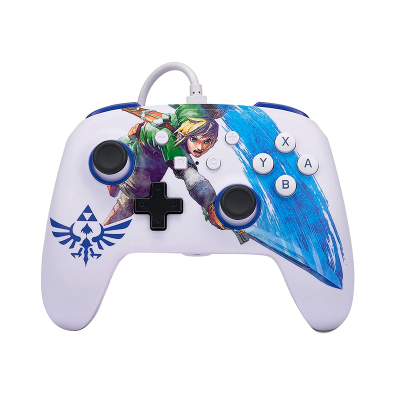 PowerA Nintendo Switch Wired Controller - Zelda Master Sword Edition for Enhanced Gaming Experience | Perfect for Adventure & Action Games