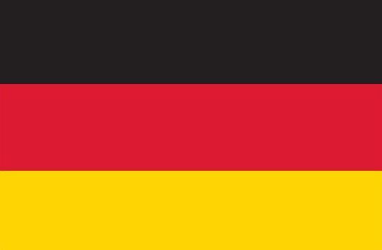 Germany Flag 3x5 Feet - Durable Nylon with Vibrant Colors - Perfect for Outdoor, Indoor, and Sports Events