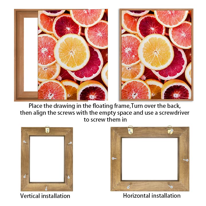 DIY Canvas Floater Frames for Paintings - 1.25