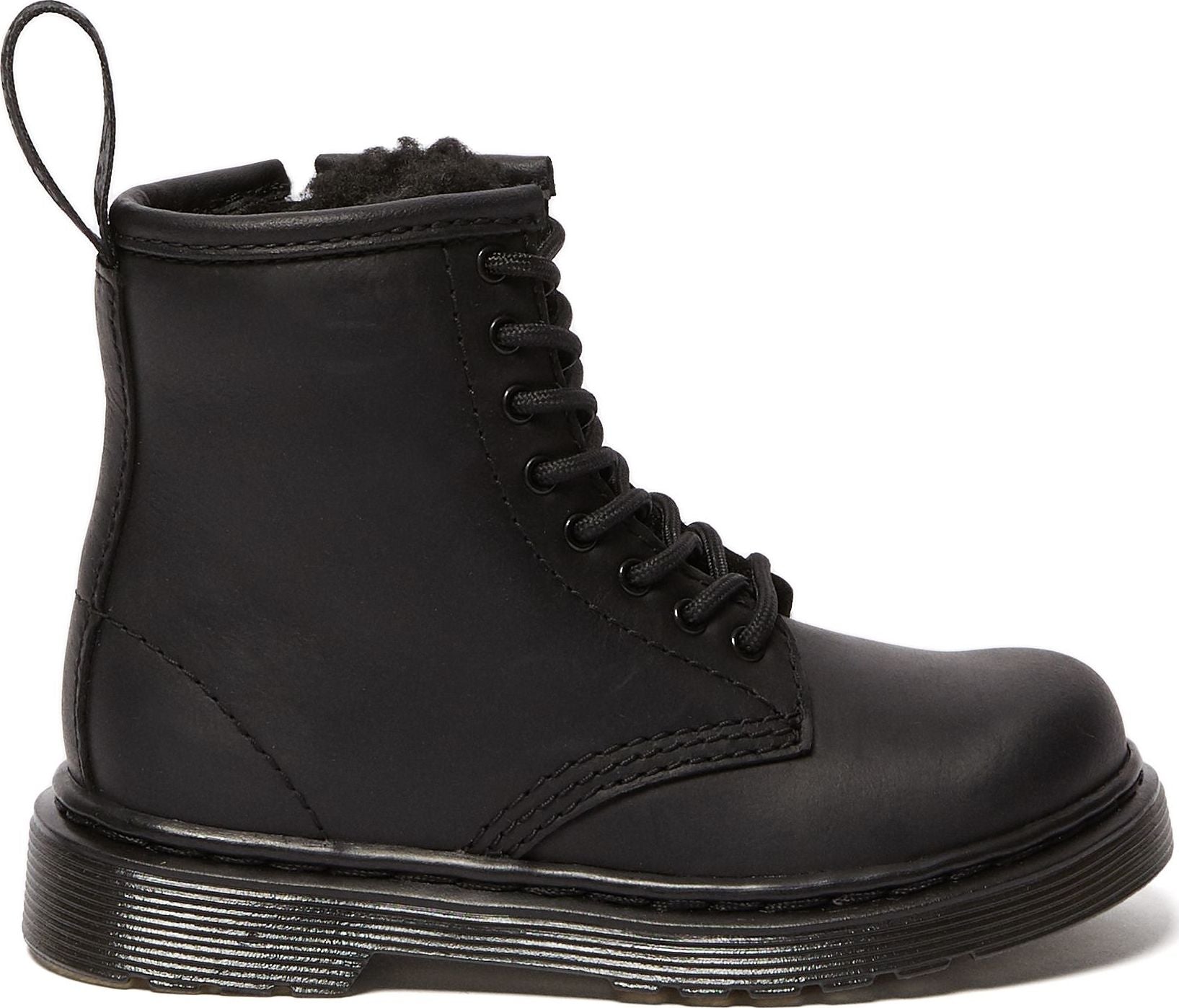 1460 Serena Leather Faux Fur Lined Boots for Toddlers - Warm Winter Snow Boots for Girls & Boys - Perfect for Cold Weather & Outdoor Play