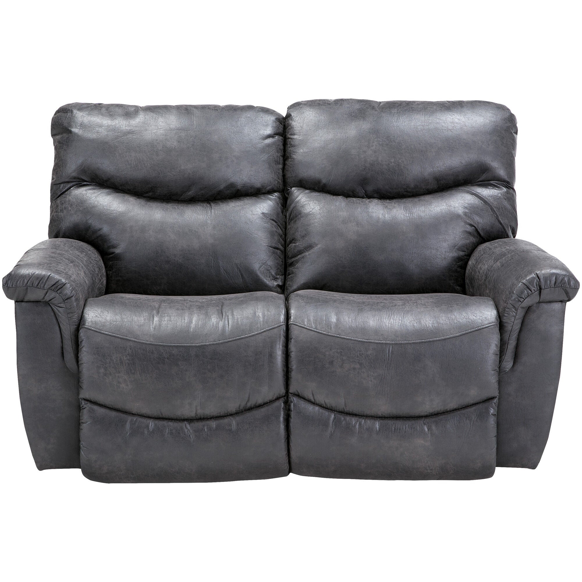 James Reclining Loveseat - Modern Two-Seater Recliner Sofa with Cup Holders & USB Charging Ports - Perfect for Living Room, Home Theater & Small Spaces