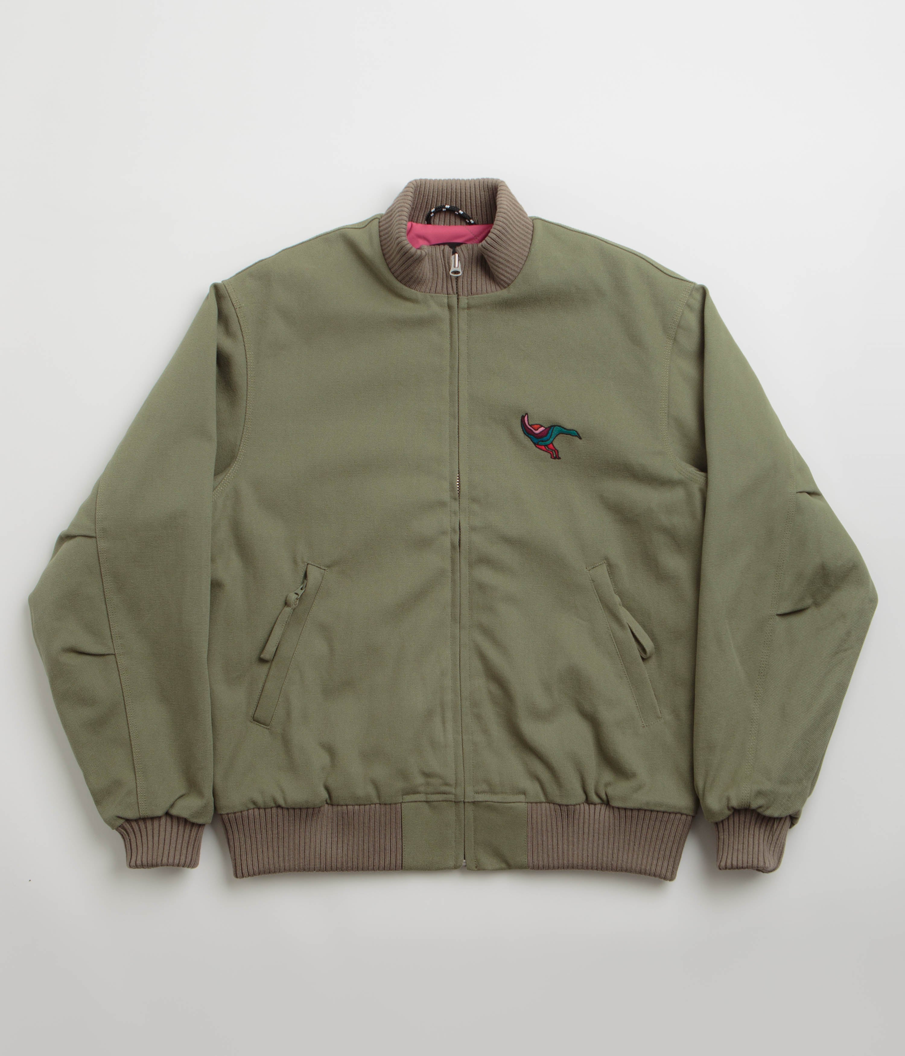 Parra Inspiration Point Jacket - Green Waterproof Windbreaker for Men & Women | Outdoor Hiking, Camping & Travel Jacket
