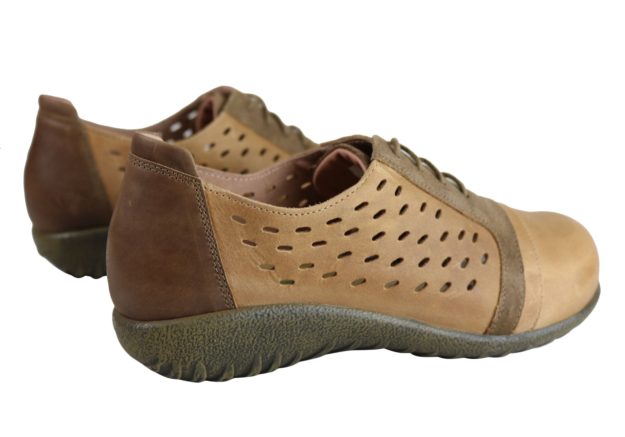 Naot Lalo Women's Leather Comfortable Cushioned Casual Lace-Up Shoes - Perfect for Walking, Travel & Everyday Wear