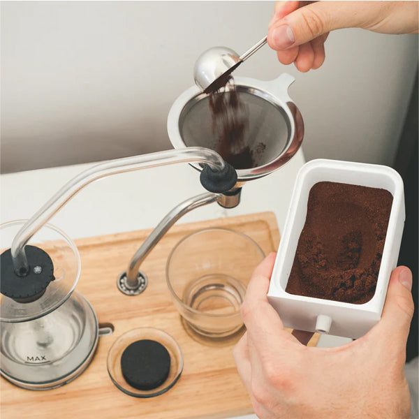 Barisieur Tea and Coffee Alarm Clock - Wake Up to Fresh Brewed Coffee or Tea - Perfect for Bedrooms, Offices, and Gifts