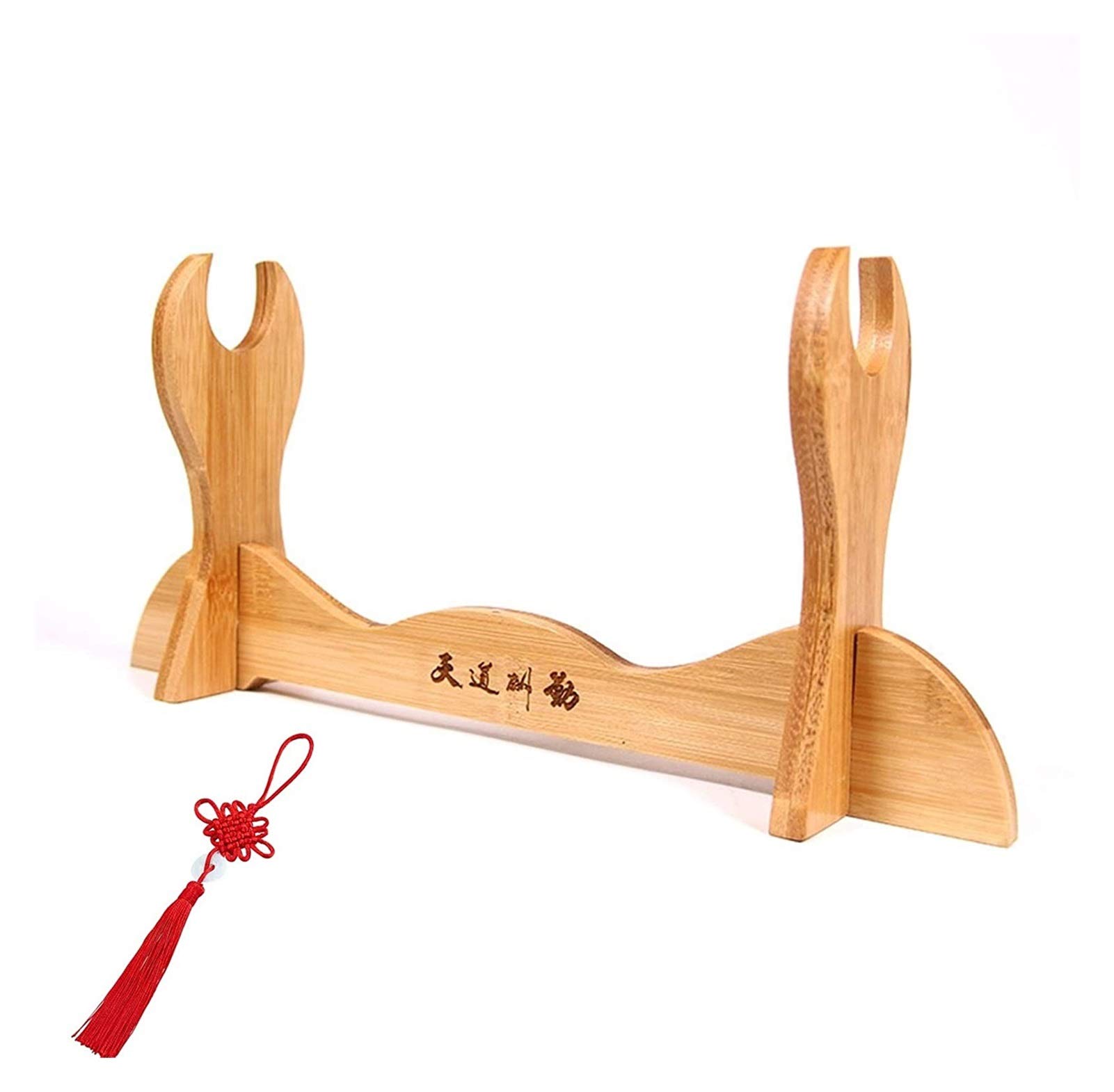 ACCDUER Sword Display Stand - Premium Samurai & Katana Holder with Hanger Bracket - Perfect for Weapon Collections, Wall Mounting, and Home Decor