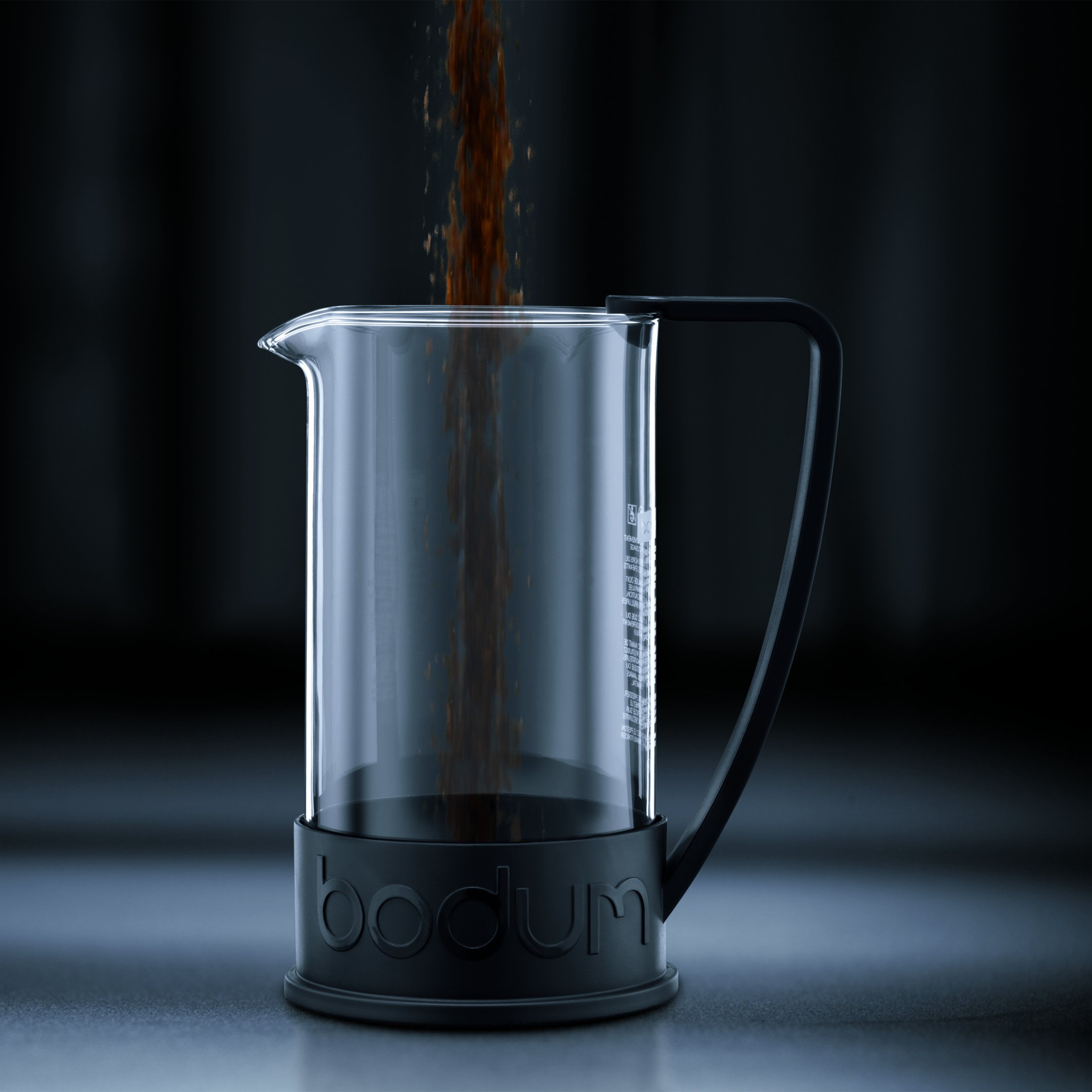 Bodum Bistro Electric Burr Coffee Grinder - Black | Brazil French Press Coffee & Tea Maker - 34 oz | Perfect for Home Brewing & Office Use