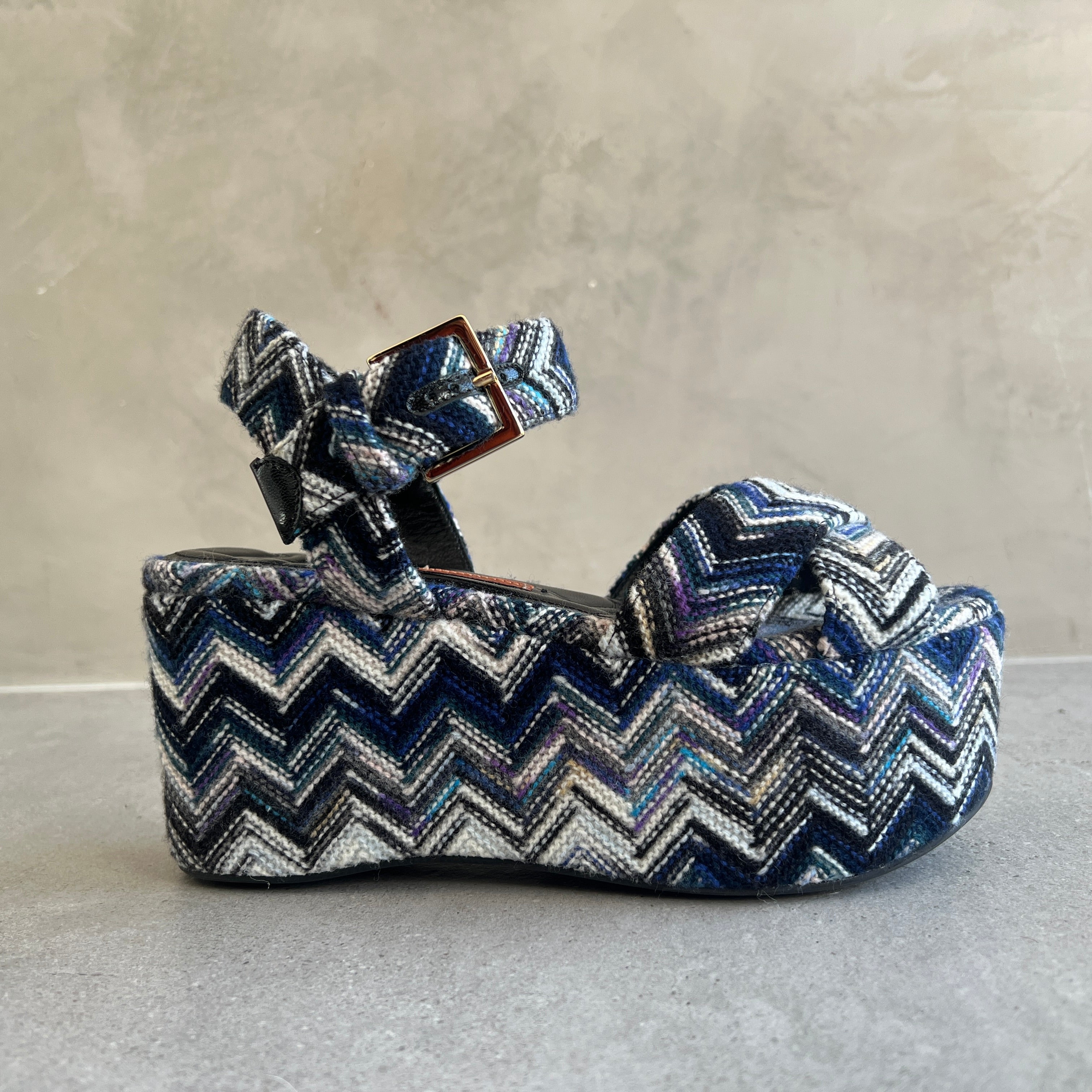 Julia Women's Flatform Wedge Sandals - Comfortable Wool Fabric for Casual Outings, Beach Walks & Summer Fashion