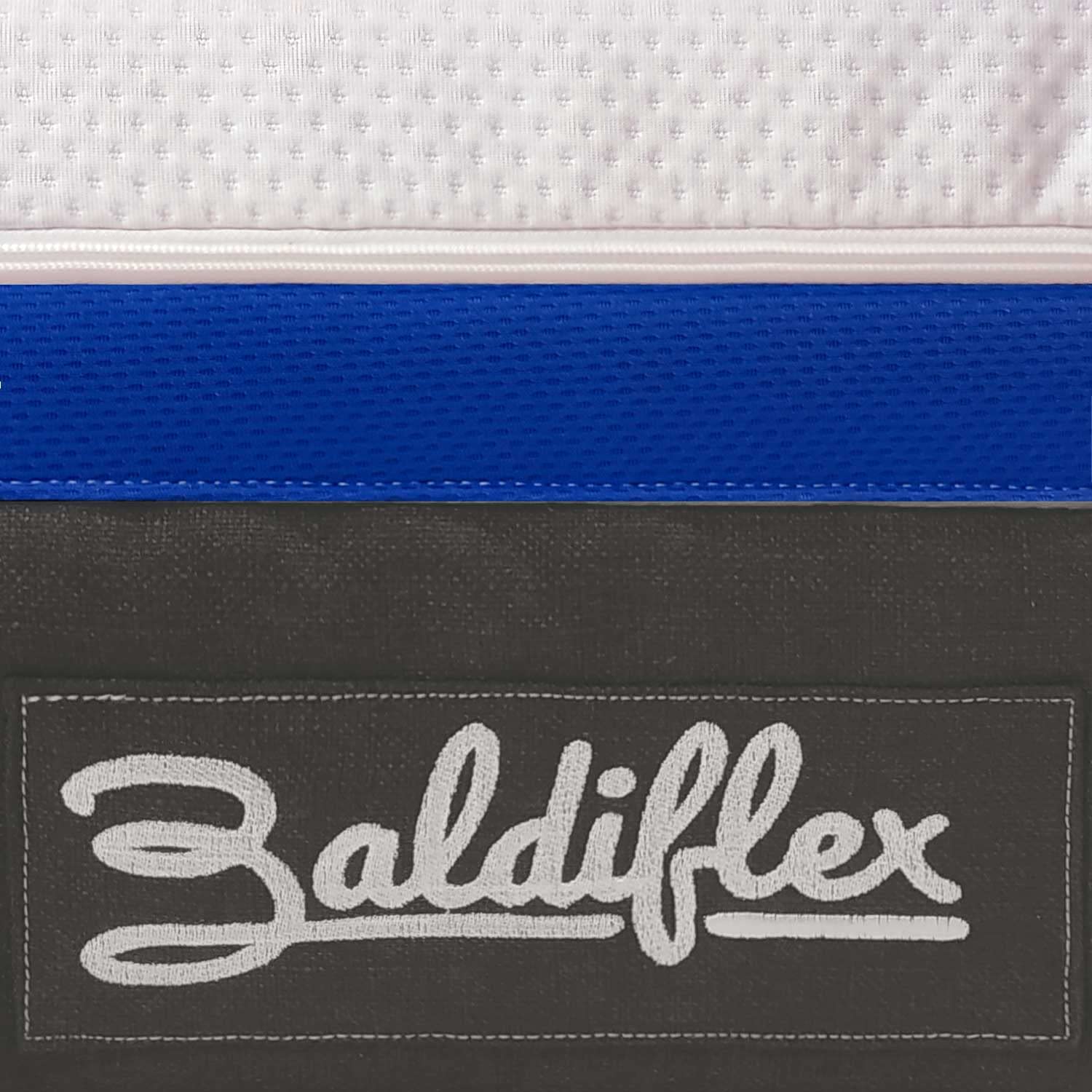 Baldiflex Hybrid Memory Foam Single Mattress with 3000 Pocket Springs - 100 x 190 cm H30 cm - Perfect for Guest Rooms, Dorms & Small Spaces