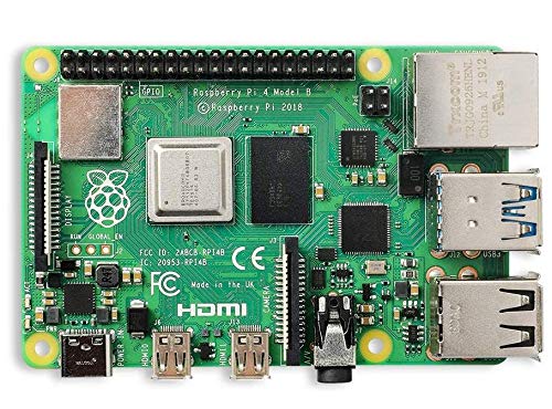 Raspberry Pi 4 Starter Kit with 2GB RAM, Micro-HDMI Cable, 5V3A UL Certified Charger & 32GB Micro-SD Card - Perfect for DIY Projects, Coding, IoT Development & Home Automation