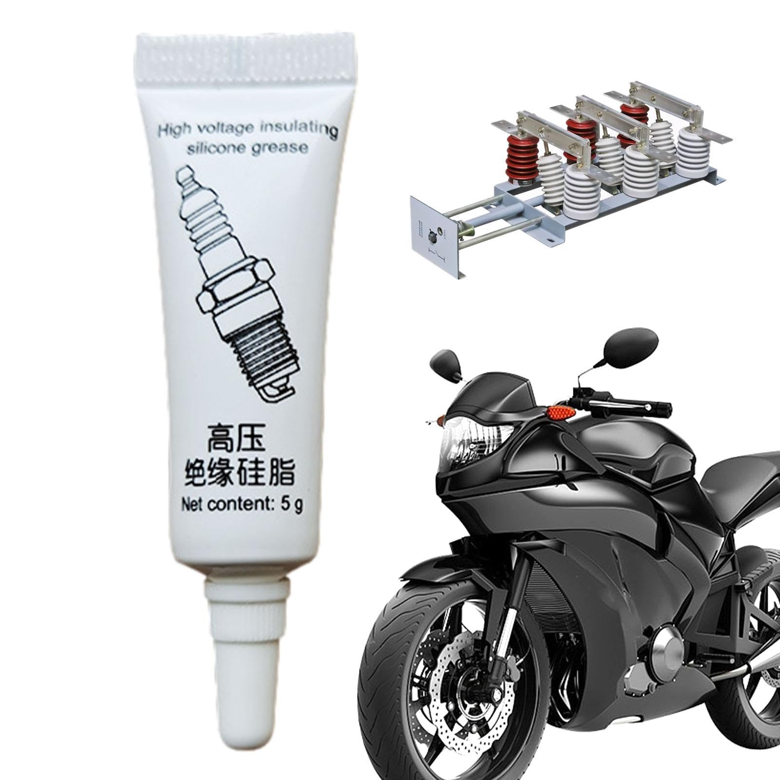 Dielectric Silicone Grease for Electrical Connectors & Switches - 5g Tube for High-Temp Protection