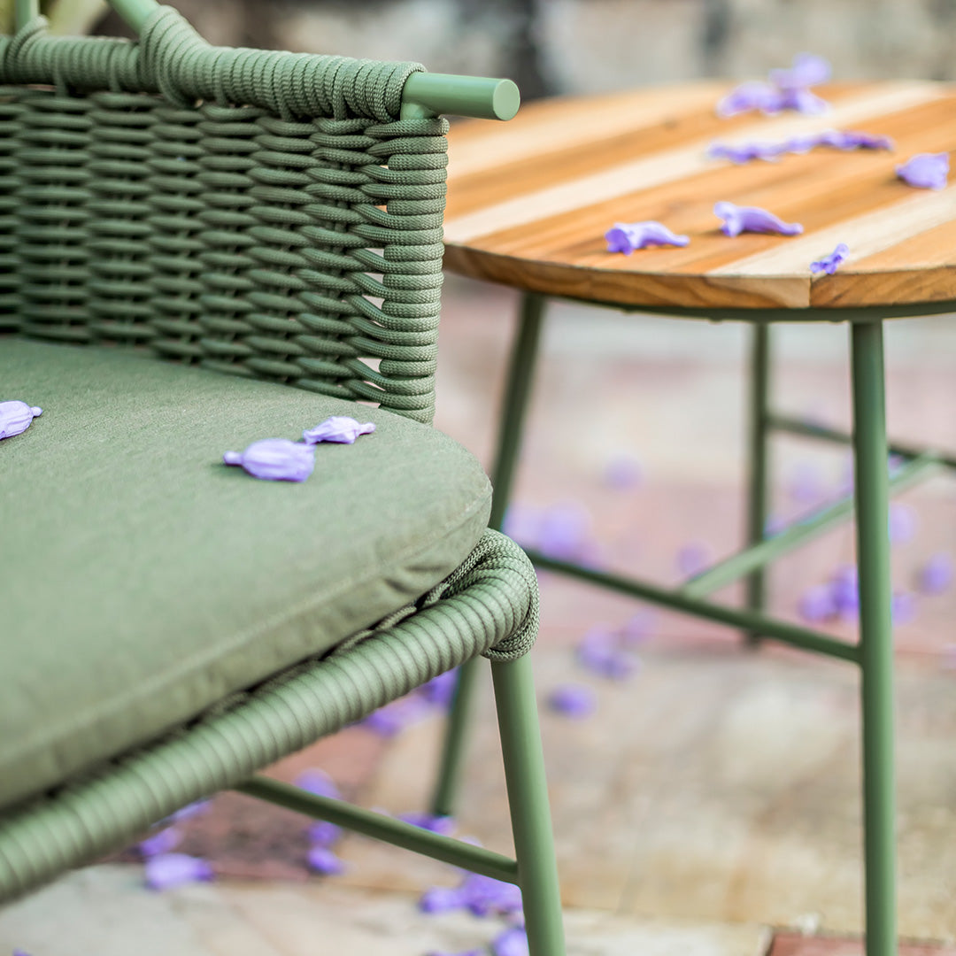 1730 Outdoor Side Table - Weather-Resistant Patio Furniture for Garden, Poolside & Balcony - Perfect for Drinks, Books & Decor