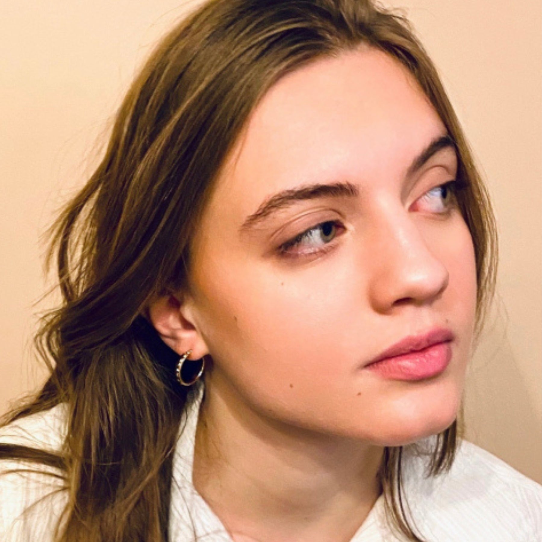 Golden Josephine Creole Earrings - Elegant Hoop Earrings for Women, Perfect for Parties, Weddings & Everyday Wear
