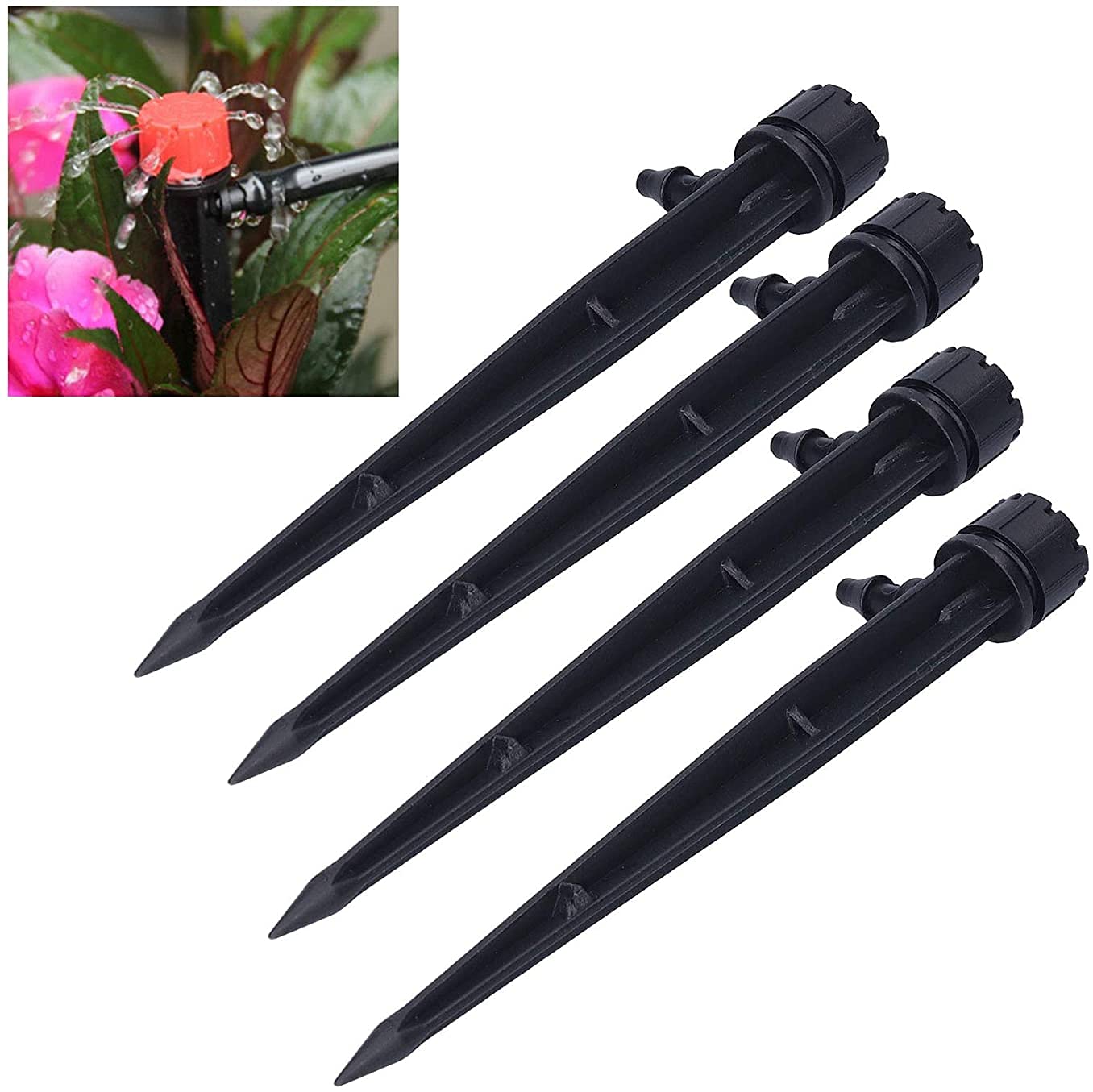 Haieshop Adjustable Lawn & Garden Sprinkler - Drip Irrigation System for Farms, Lawns, Greenhouses | Water Saving Irrigation Drippers for Efficient Plant Watering | Perfect for Outdoor Gardening & Agricultural Use