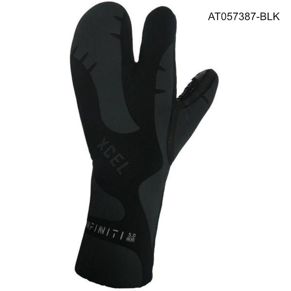 XCEL Infiniti 5mm 3-Finger Lobster Dive Gloves for Cold Water Scuba Diving & Spearfishing | Neoprene Thermal Protection for Extreme Conditions