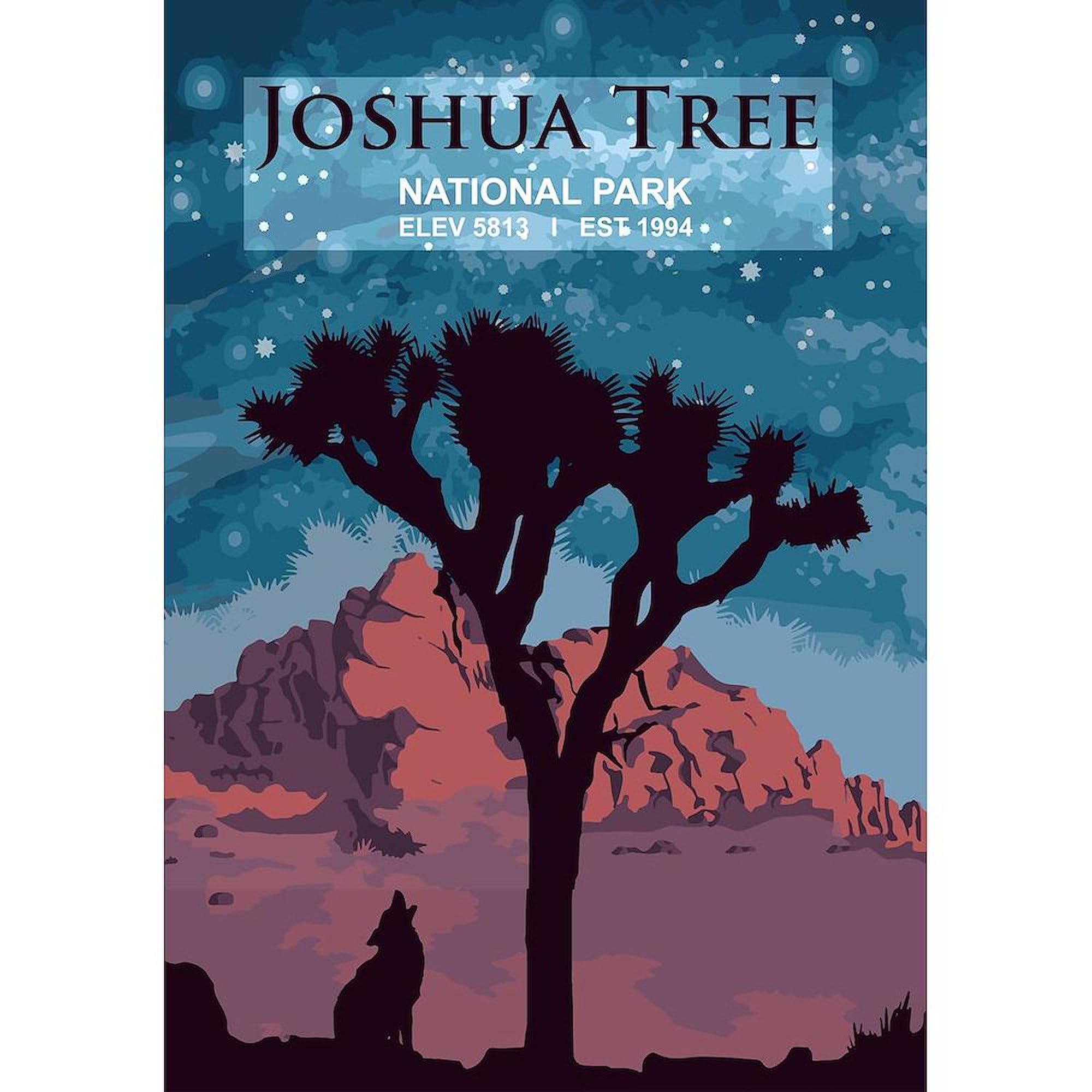 Joshua Tree National Park 11 oz Ceramic Coffee Mug (325 ml) - Perfect for Hot & Cold Drinks, Ideal for Home, Office, Camping & Gifts