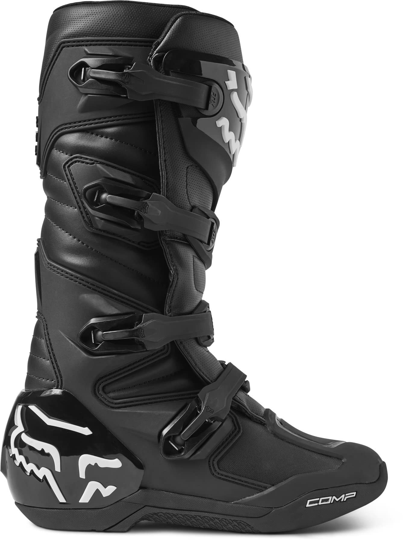 Fox Racing Comp Motocross Dirt Bike Boots - Men's MX Off-Road Motorcycle Riding Boots for Trail & Track Racing | Durable Protection for Motocross, Enduro & ATV Riding