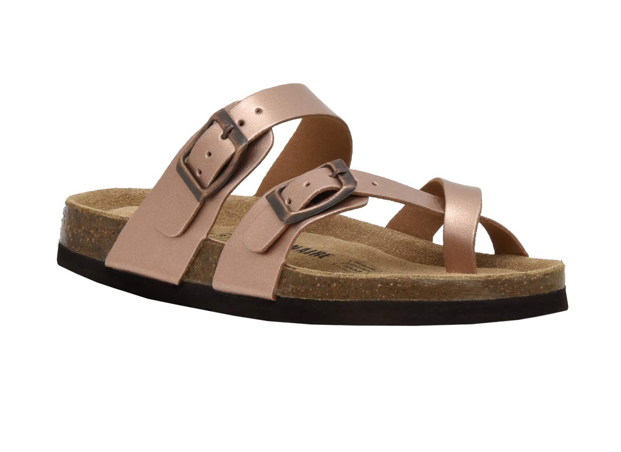 Cushionaire Luna JR Kids Cork Footbed Sandals - Ultra Comfortable & Supportive for Boys & Girls | Perfect for Beach, Pool, and Summer Outdoor Activities