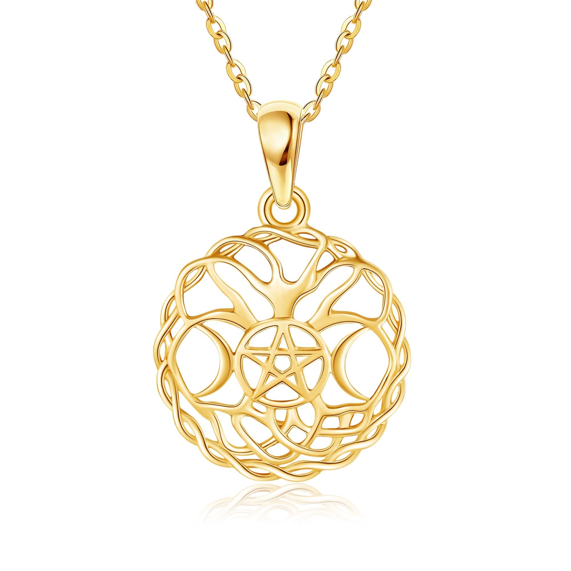 14K Real Gold Necklace for Women - Elegant Christmas Jewelry Gift for Her, Girls & Teens | Perfect for Holidays, Birthdays & Special Occasions